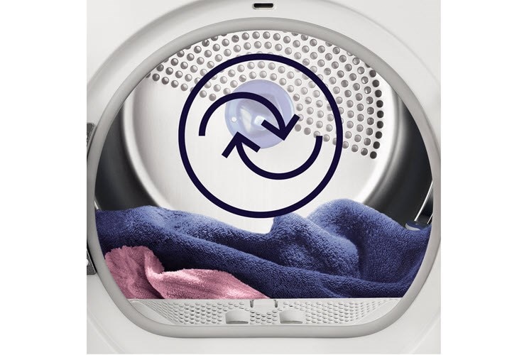 Máy sấy thông hơi Electrolux 7.5kg EDV754H3WB 8 Máy sấy Electrolux 7.5kg EDV754H3WB ngăn ngừ nếp nhăn