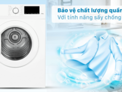Máy sấy thông hơi Galanz 7 Kg DV-70T5C(W) - Bảo vệ quần áo