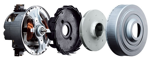 Máy hút bụi công nghiệp khô & ướt Kewin KN401S 7 Motor quay