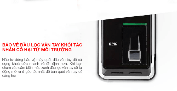 Bảo vệ đầu lọc vân tay khỏ tác nhân có hại