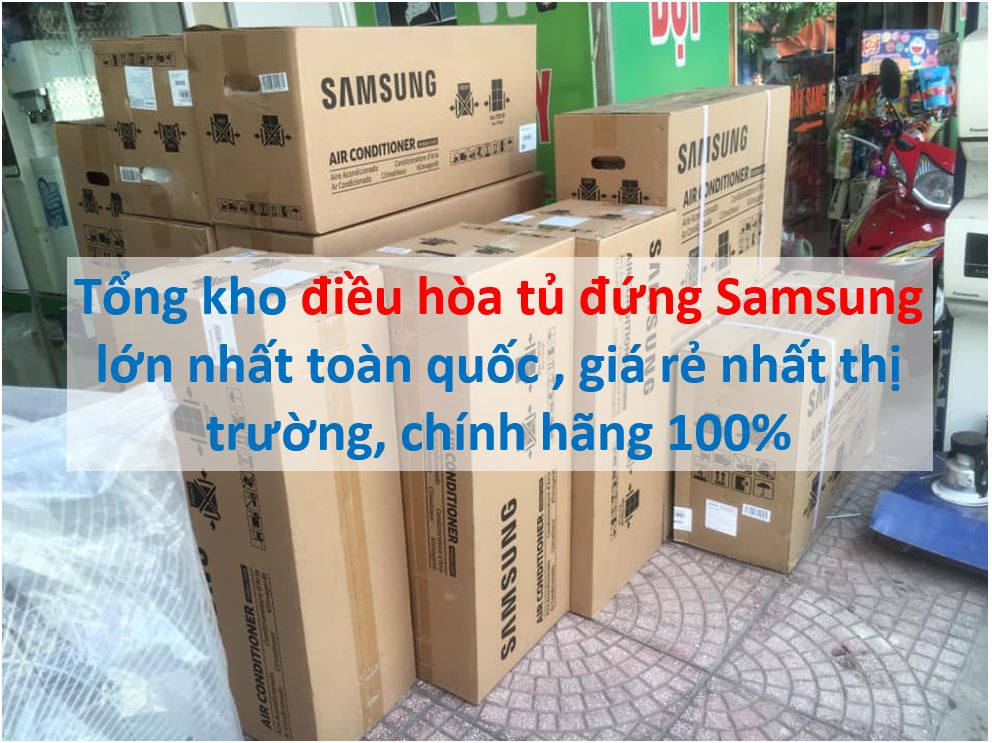 Điều hòa tủ đứng Samsung AC048KNPDEC/SV 48000BTU 1 chiều inverter 7 samsung 1