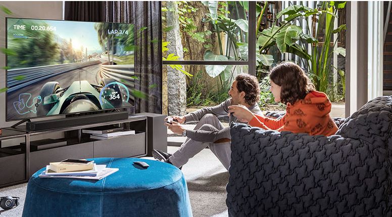 Loa SamSung HW-Q950T giúp kích thích hơn khi chơi game với chế độ Game Mode Pro