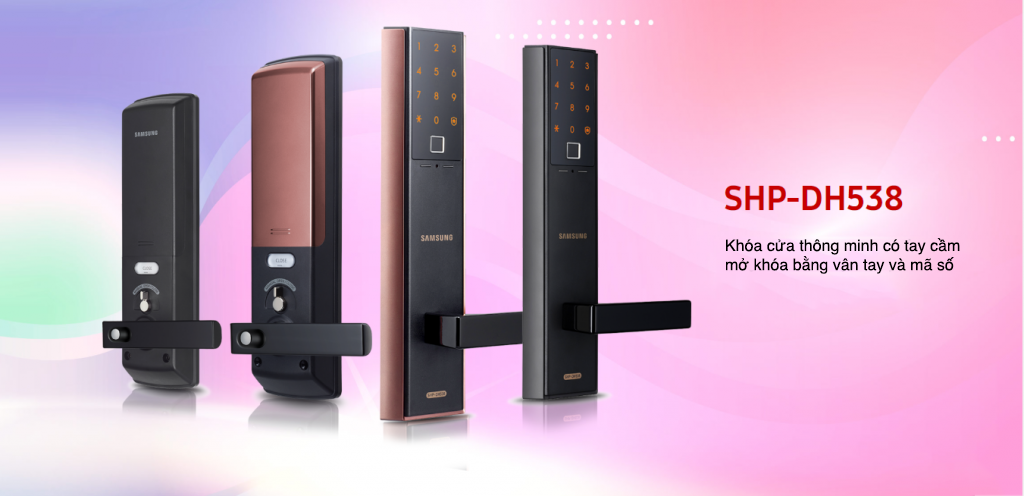KHÓA VÂN TAY SAMSUNG SHP-DH538MU/EN