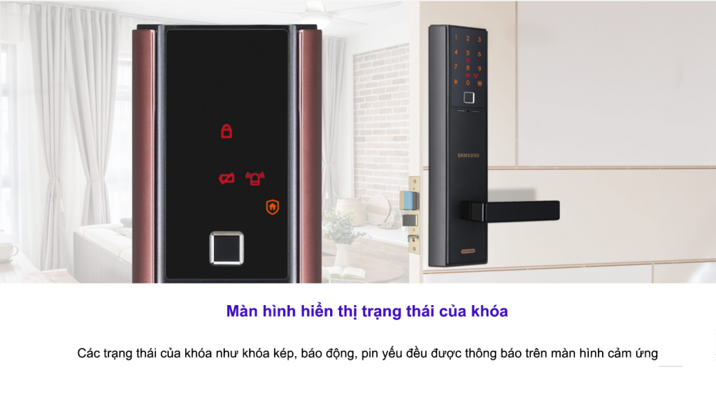 5. Trang bị màn hình cảm ứng thông minh