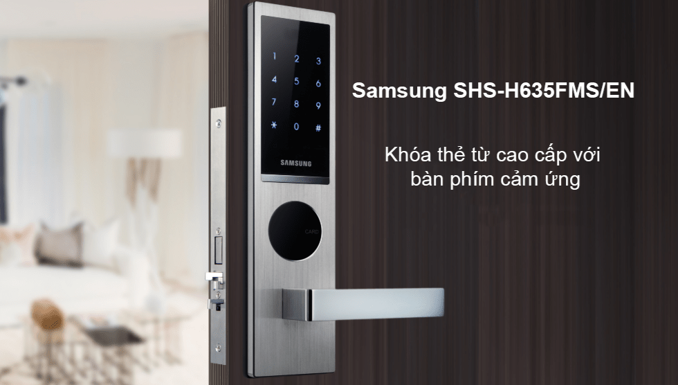 KHÓA CỬA ĐIỆN TỬ SAMSUNG SHS-H635FMS/EN