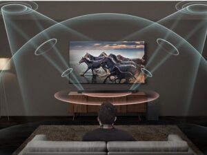 Công nghệ Dolby Digital Plus, DTS Digital Surround với âmm thanh vòm lan toả đến từng góc của căn phòng