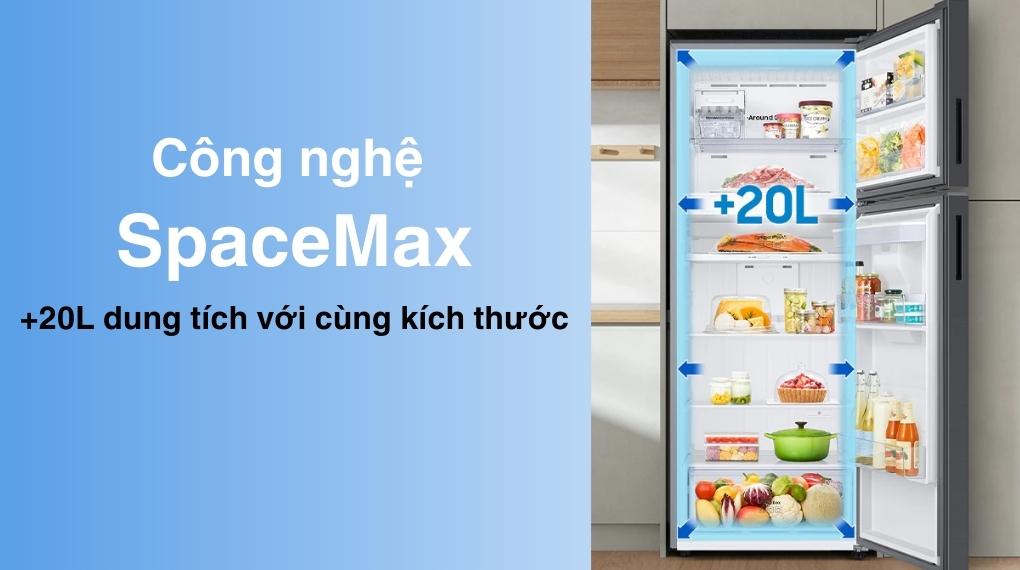 Spacemax Tủ lạnh Samsung Inverter 382 lít RT38CB6784C3SV Spacemax Tủ lạnh Samsung Inverter 382 lít RT38CB6784C3SV