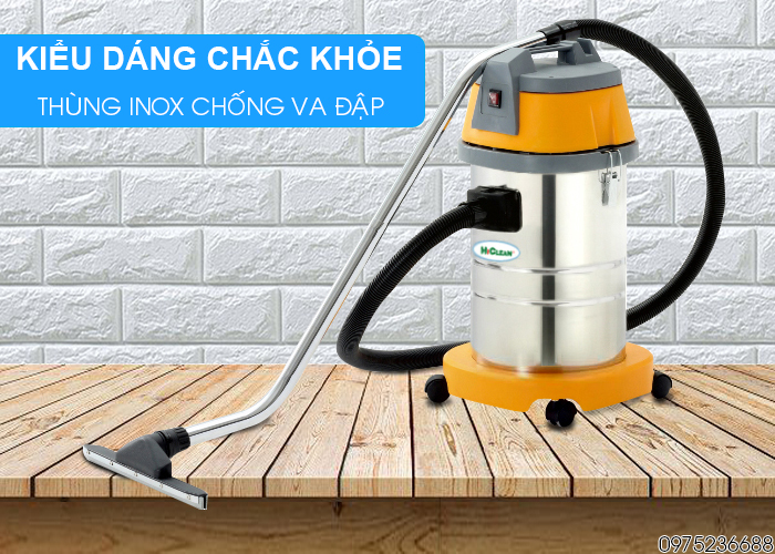 Thiết kế sang trọng với thùng chứa bằng chất liệu Inox cấp cao