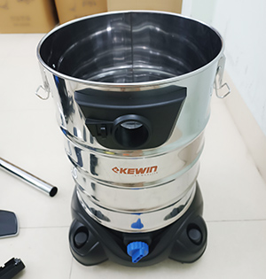 Máy hút bụi công nghiệp khô & ướt Kewin KN401S 2 Thùng chứa