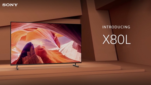 Cấu tạo thiết kế của Google Tivi Sony KD-75X80L