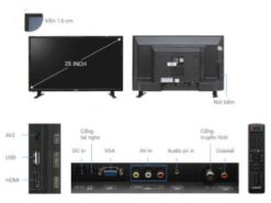 Tivi Led Asanzo 25 inch 25S200T2