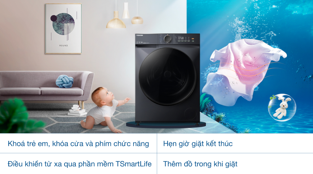 Trang bị nhiều tiện ích