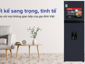 Tủ lạnh Toshiba Inverter 249 lít GR-RT325WE-PMV(06)-MG - Thiết kế thanh lịch