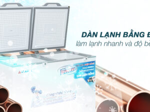 Tủ đông Alaska Inverter 282 lít BCD 4568CI - Công nghệ làm lạnh