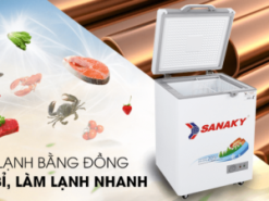 Dàn lạnh bằng đồng nguyên chất bền bỉ, hoạt động ổn định