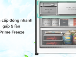4. Ngăn đá cấp đông nhanh chóng.