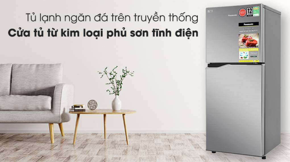 Tủ lạnh Panasonic inverter 170 Lít NR-BA190PPVN: Giá rẻ nhất 5 Tủ lạnh Panasonic NR-BA190PPVN inverter 170 Lít có thiết kế hiện đại, sang trọng