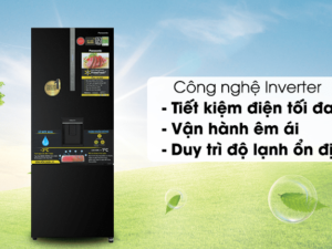 4. Tiết kiệm điện năng, vận hành êm ái nhờ công nghệ inverter trên tủ lạnh Panasonic NRBX471GPKV