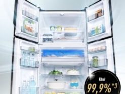 Kháng khuẩn, khử mùi mạnh mẽ nhờ bộ lọc phân tử bạc Ag+