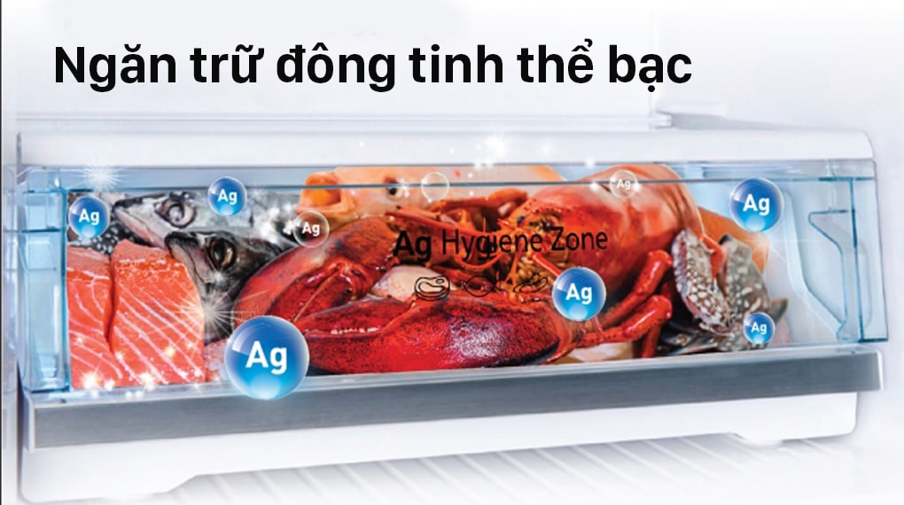 Ngăn trữ đông Ag Hygiene Zone giúp nâng cao hiệu quả bảo quản thực phẩm