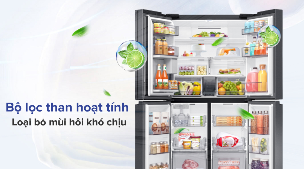 Tủ lạnh Samsung Inverter 648 lít RF59C766FB1/SV - Bộ lọc than hoạt tính Tủ lạnh Samsung Inverter 648 lít RF59C766FB1/SV - Bộ lọc than hoạt tính