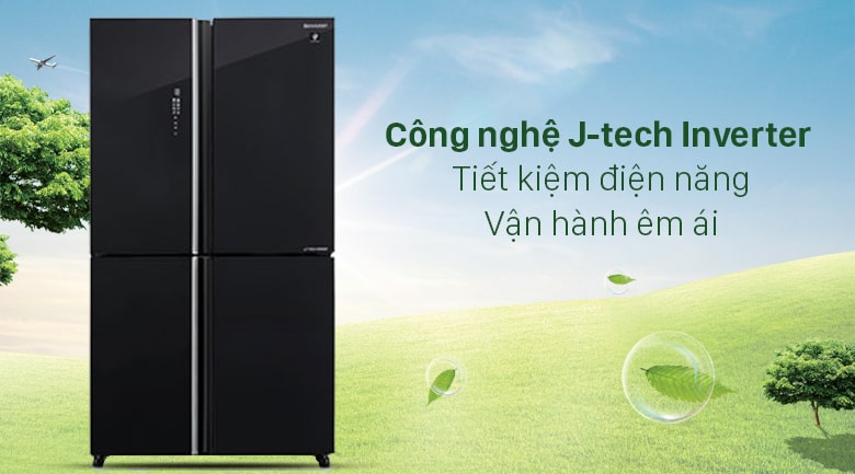 Tủ lạnh tiết kiệm điện năng với công nghệ J-tech Inverter 