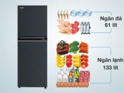 Tủ lạnh Toshiba Inverter 194 lít GR-RT252WE-PMV(52) - Dung tích