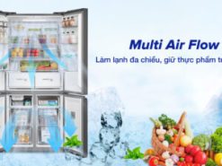 Tủ lạnh Toshiba Inverter 515 lít GR-RF665WIA-PGV(22)-XK - Làm lạnh đa chiều multi air flow