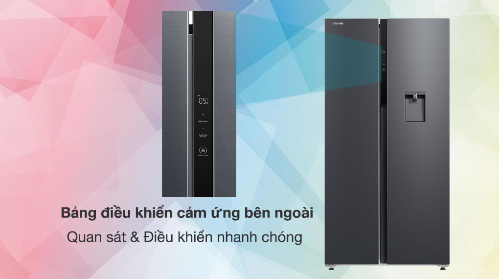 Bảng điều khiển cảm ứng bên ngoài dễ sử dụng