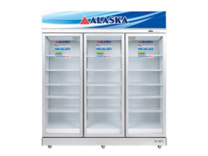 Tủ mát Alaska SL16C3 có ngăn kệ làm bằng chất liệu cao cấp