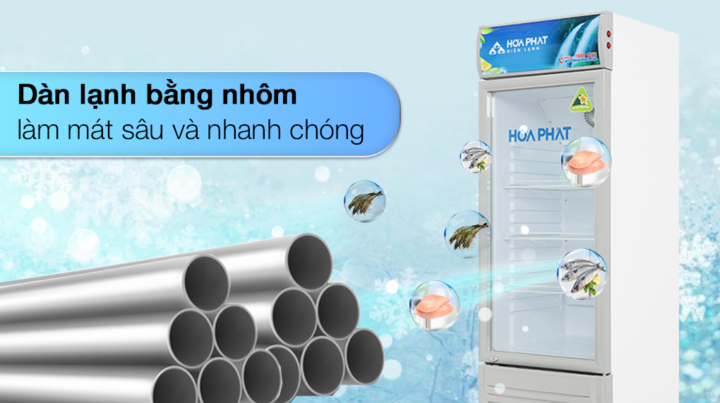 Tủ mát Hòa Phát 195 Lít HSC 550F1R1 - Công nghệ làm lạnh