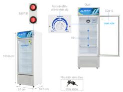 Tủ mát Hòa Phát 195 Lít HSC 550F1R1