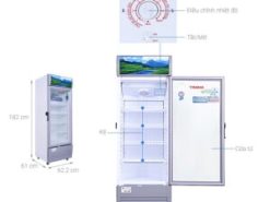 1. Hình ảnh tổng quát tủ mát Sanaky TM.VH358K3L
