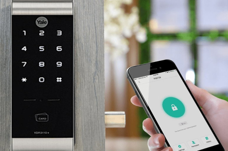 Mở khóa qua ứng dụng bluetooth