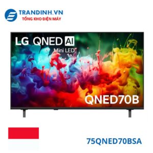 Tivi LG 75QNED70BSA | 75 inch QNED 4K model 2026