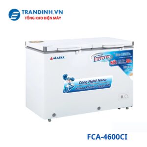 Tủ đông Alaska FCA-4600CI | 267L 2 ngăn 2 cánh Inverter