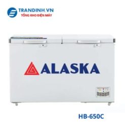 Tủ đông Alaska HB-650C | 595L 1 ngăn 2 cánh