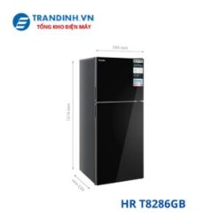 Tủ lạnh Funiki HR T8286GB | 286L 2 cánh mặt kính Inverter