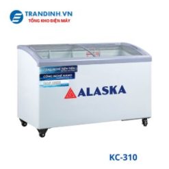 Tủ đông kính Alaska KC-310 | 445L 1 ngăn 2 cánh lùa