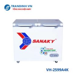 Tủ đông Sanaky VH-2599A4K | 208L 1 ngăn 2 cánh inverter