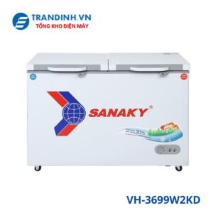 Tủ đông Sanaky VH-3699W2KD | 260L 2 ngăn 2 cánh