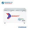 Tủ đông Sanaky VH-4099A4K | 305L 1 ngăn 2 cánh inverter