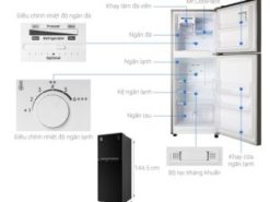 Tủ lạnh Samsung Inverter 208 lít RT20HAR8DBU/SV