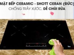 4. Mặt kính dễ dàng vệ sinh, lau chùi.