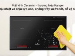 4. Mặt kính dày bền chất liệu Ceramic cao cấp của thương hiệu Kanger nổi tiếng