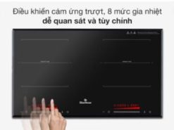 3. Bảng cảm ứng siêu nhạy 8 mức công suất tùy theo nhu cầu