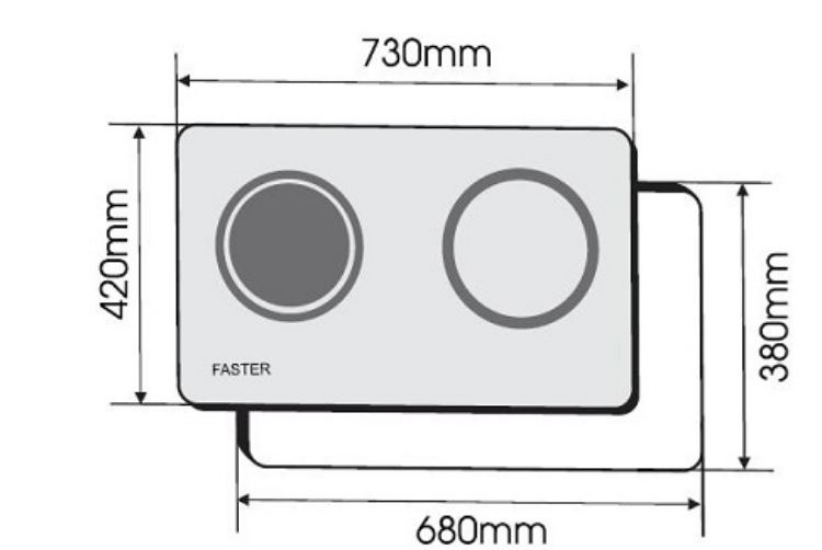 4. Thông tin sản phẩm bếp từ Faster FS 722I