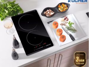 Bếp từ Kocher DI-521 sử dụng mặt kính Ceramic nhập khẩu