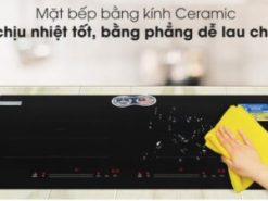 Bếp từ Kocher DI-669 sử dụng mặt kính Keramik 