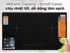 Bếp từ Kocher DI-806GE02 sử dụng mặt kính Schott Ceran